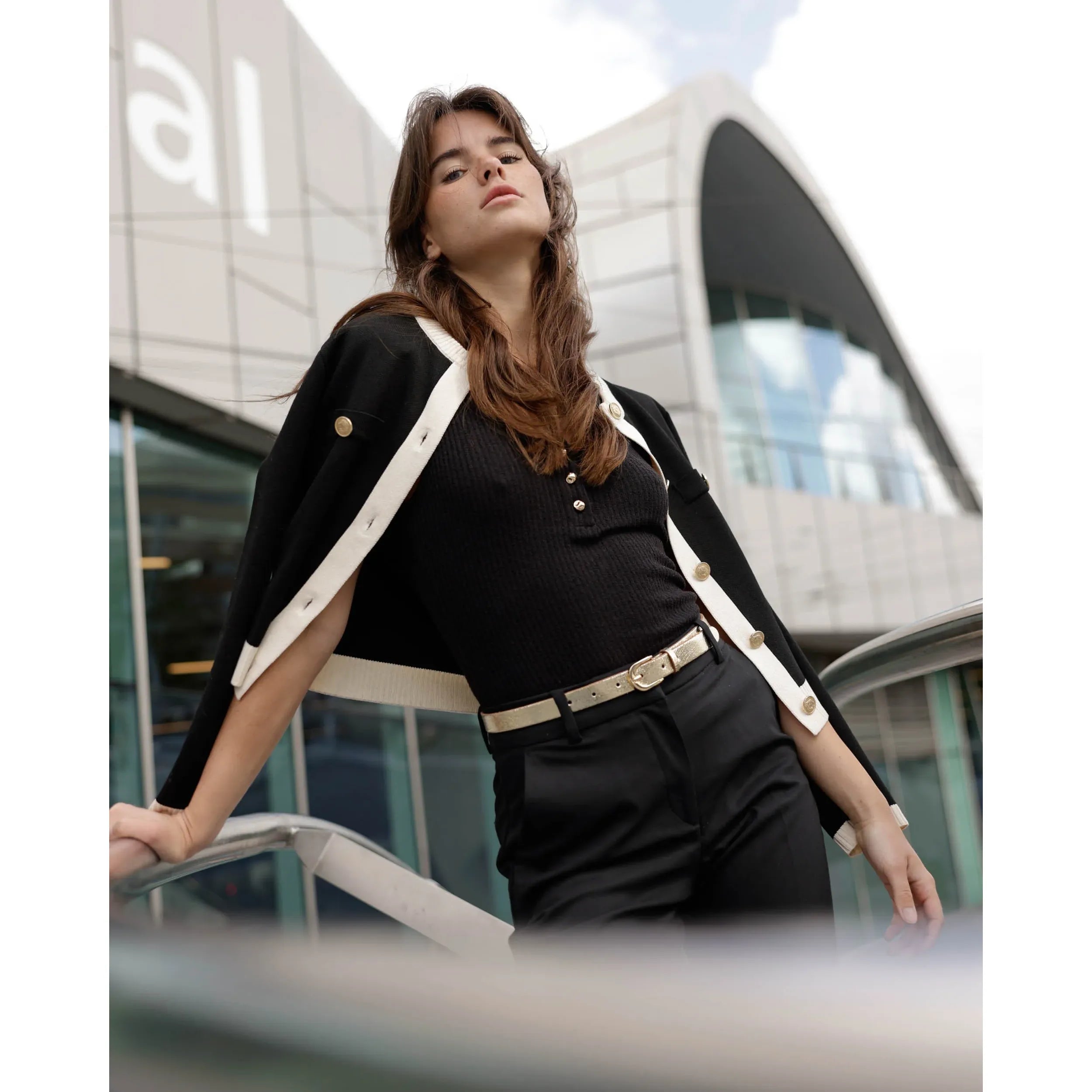 Eva Gold Metallic Belt - Marj & Lizzie