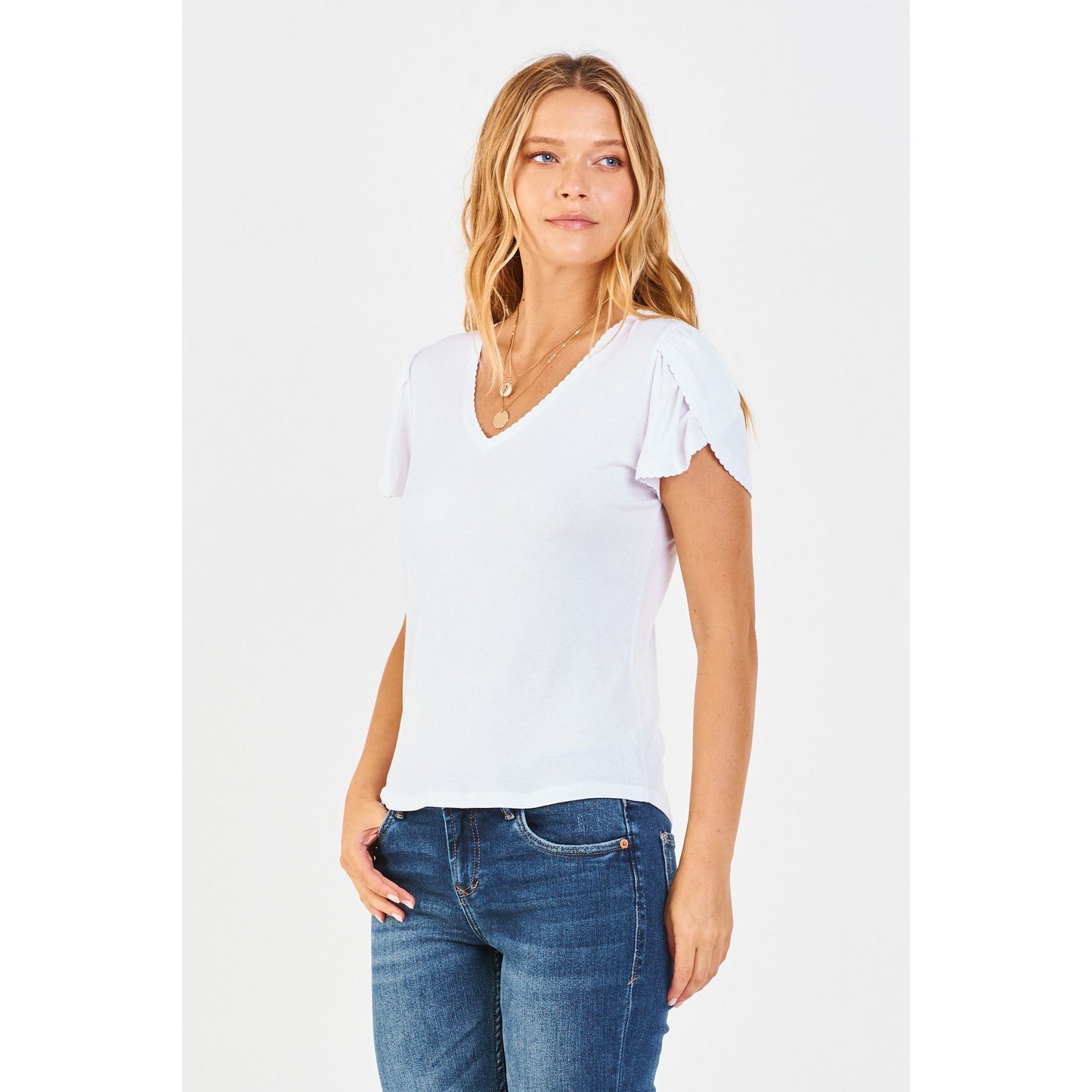 Maddie Top in White