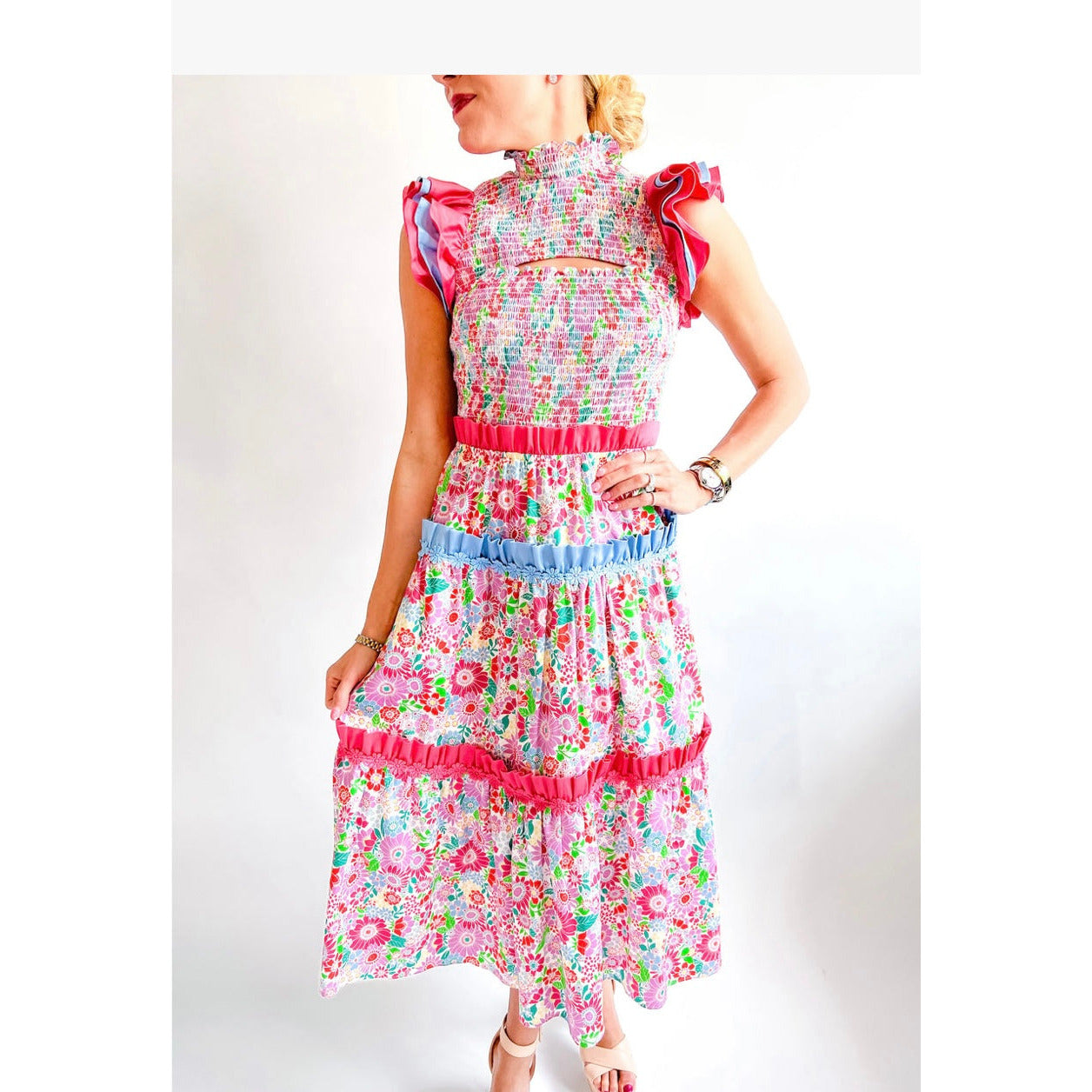 Stella Dress in Happy Daze