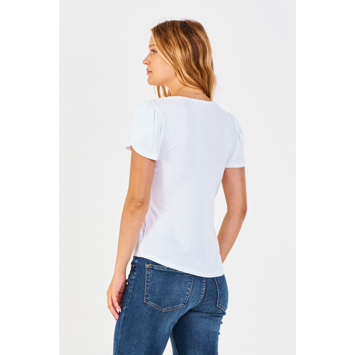 Maddie Top in White