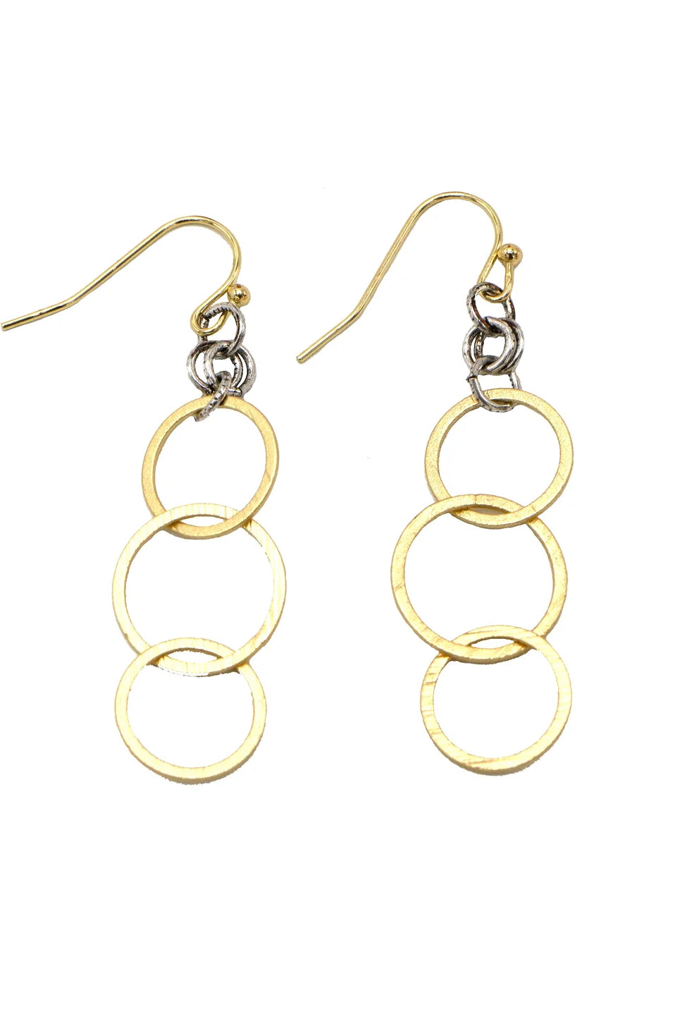 Gold Trinity Allure Earring - Marj & Lizzie