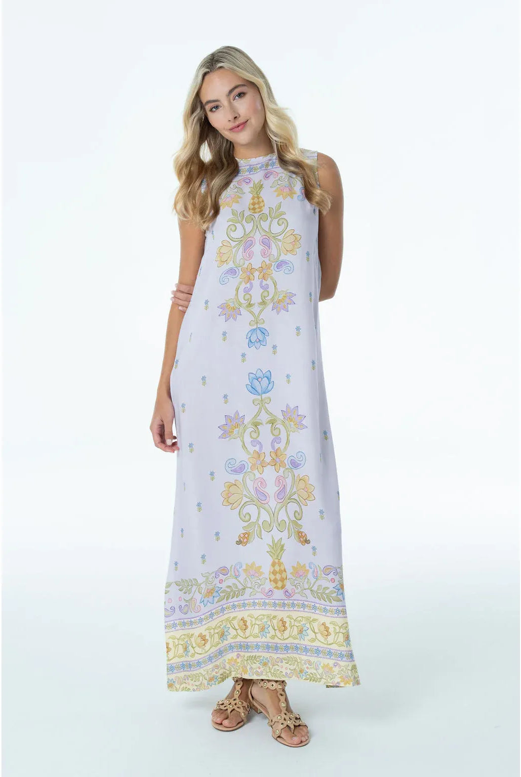 Lilac Briton Court Stephe dress, a stylish maxi dress with a flowing silhouette and elegant design, perfect for special occasions.