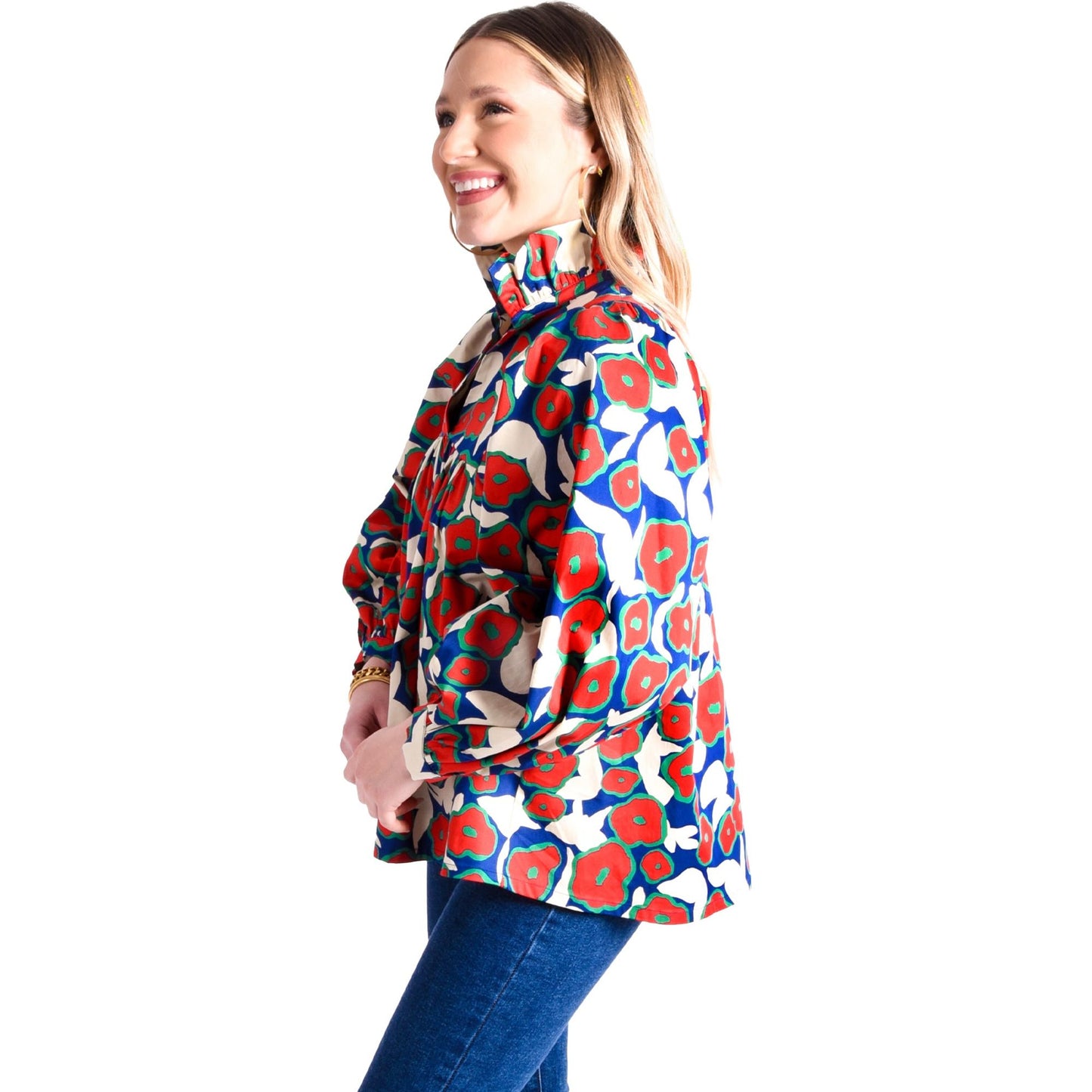 Stella Top in Fall Floral