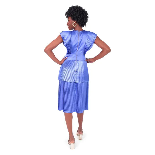 Chloe Dress in Juniper Berry