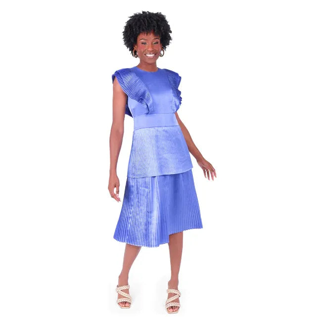 Chloe Dress in Juniper Berry