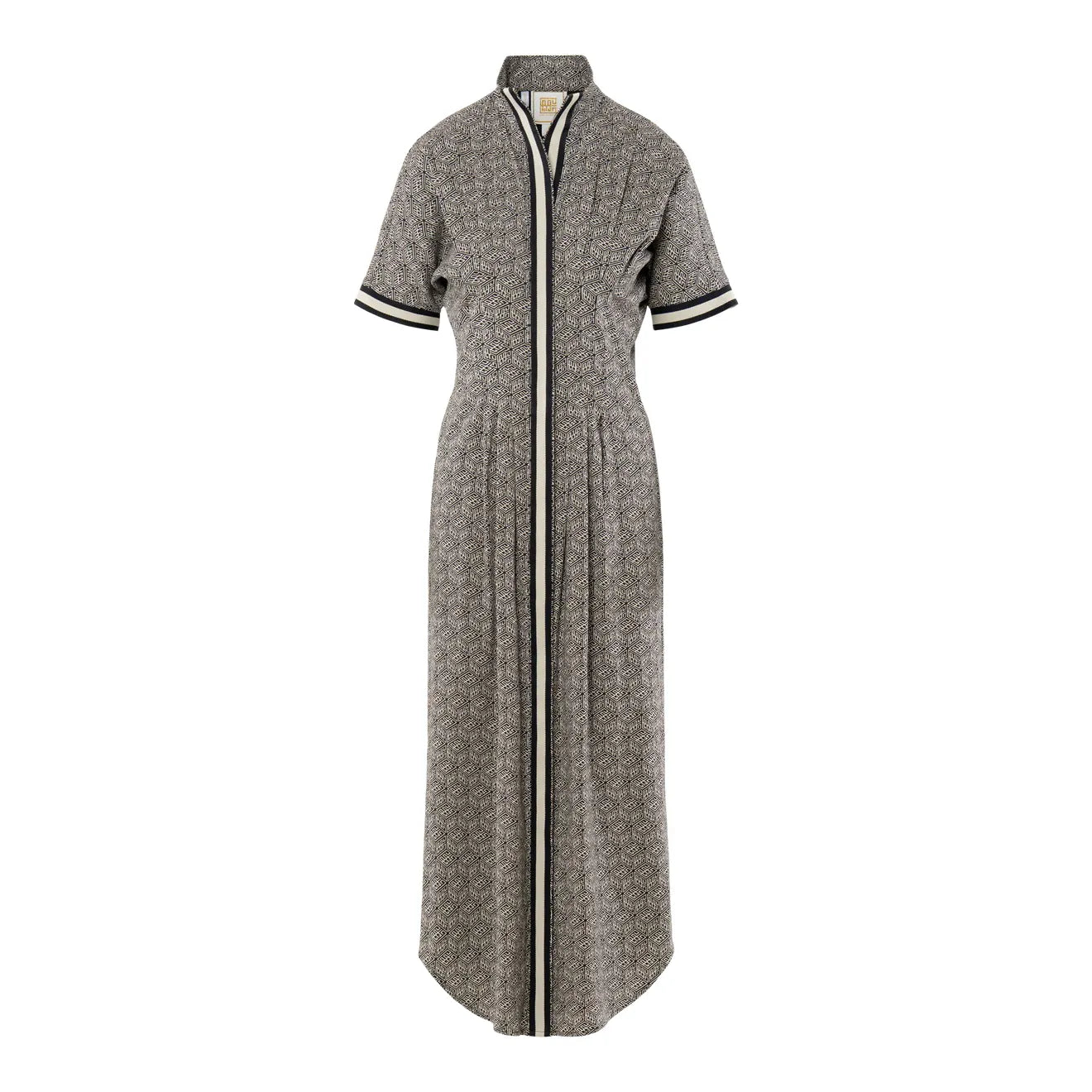 Emily McCarthy Georgia Dress Black Tonal 381