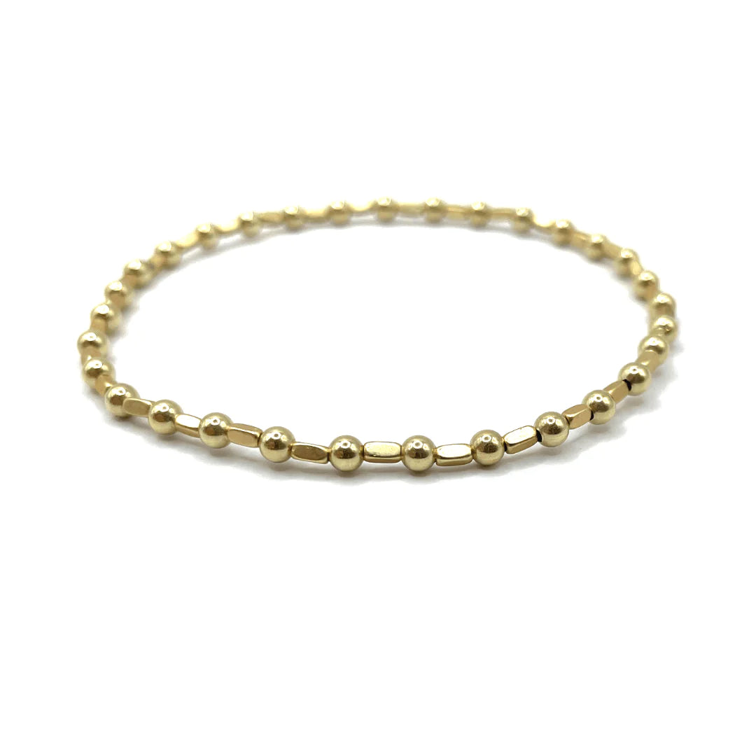 3mm Color Crush Harbor Gold Filled Waterproof Bracelet