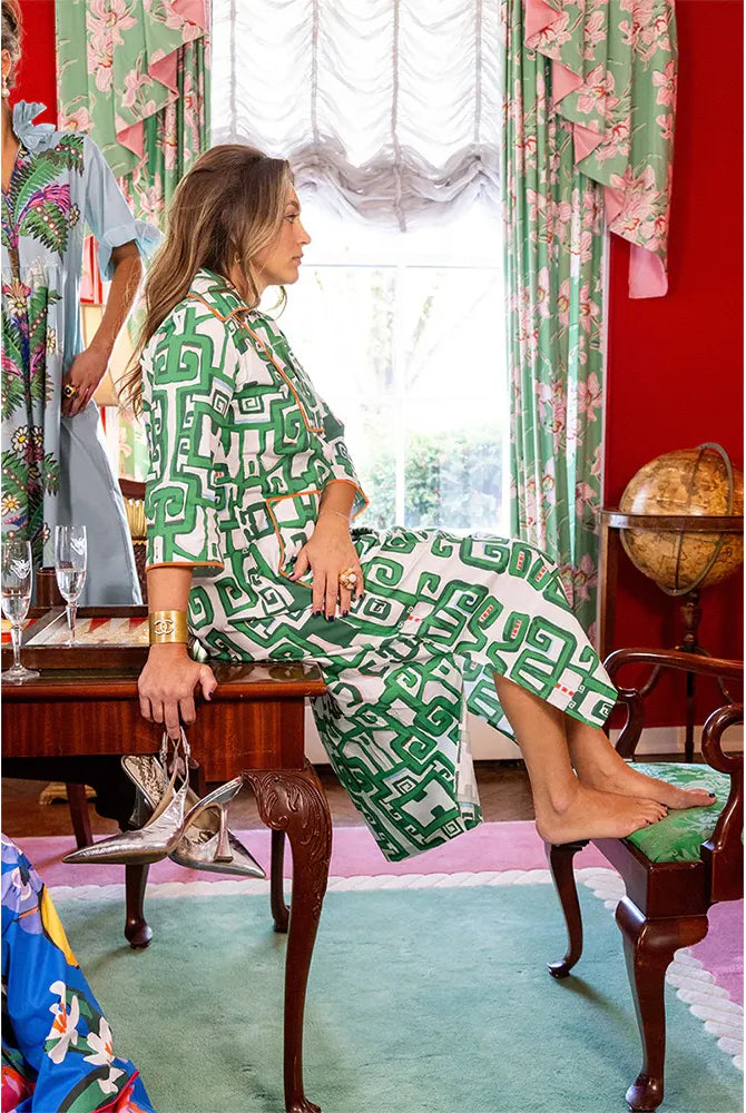 Greek Heiress Cassidy Long dress by House of MBR, elegant long dress with intricate details and flowing fabric.