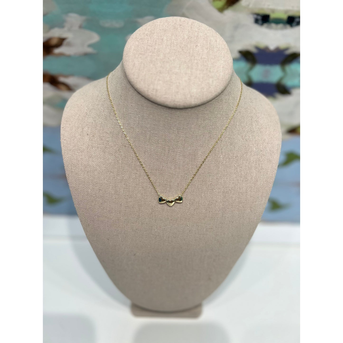 Triple Heart Necklace