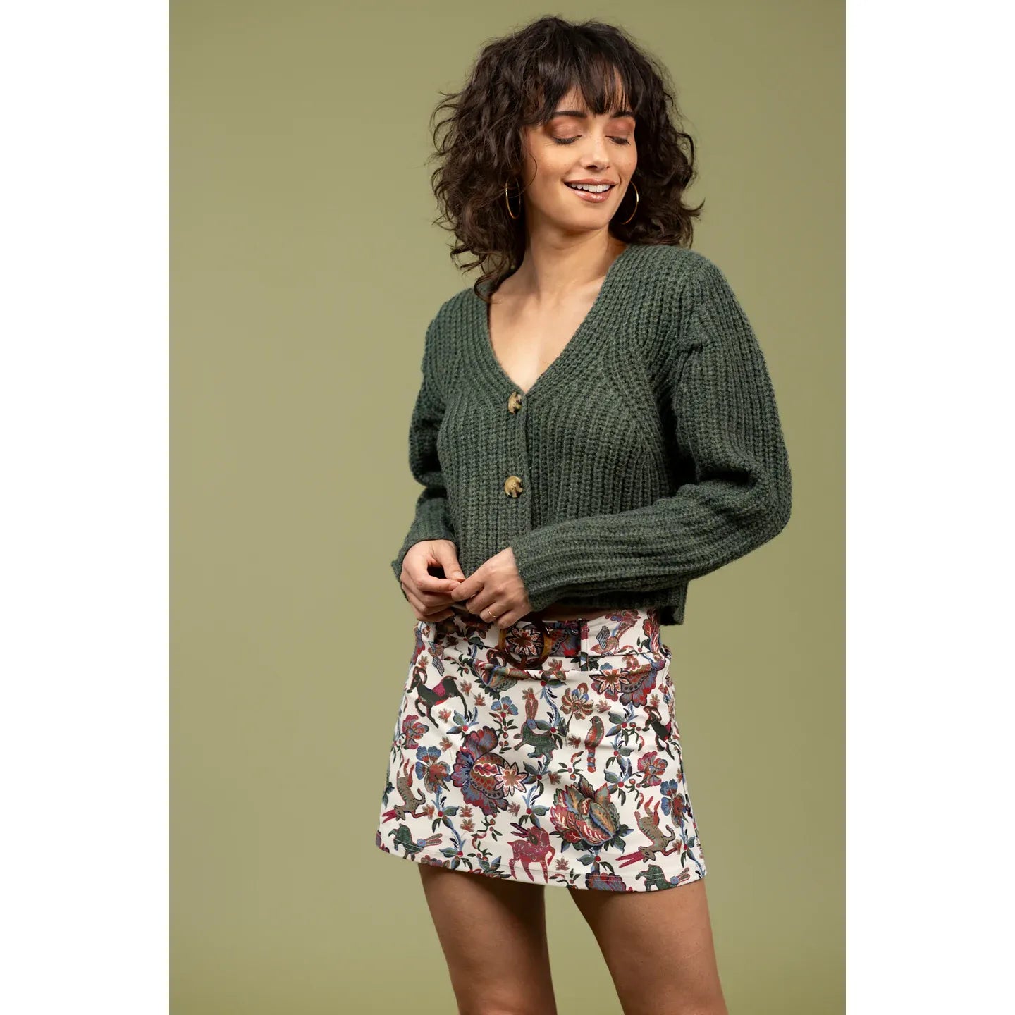 Hyacinth Sweater - Rosemary - Marj & Lizzie