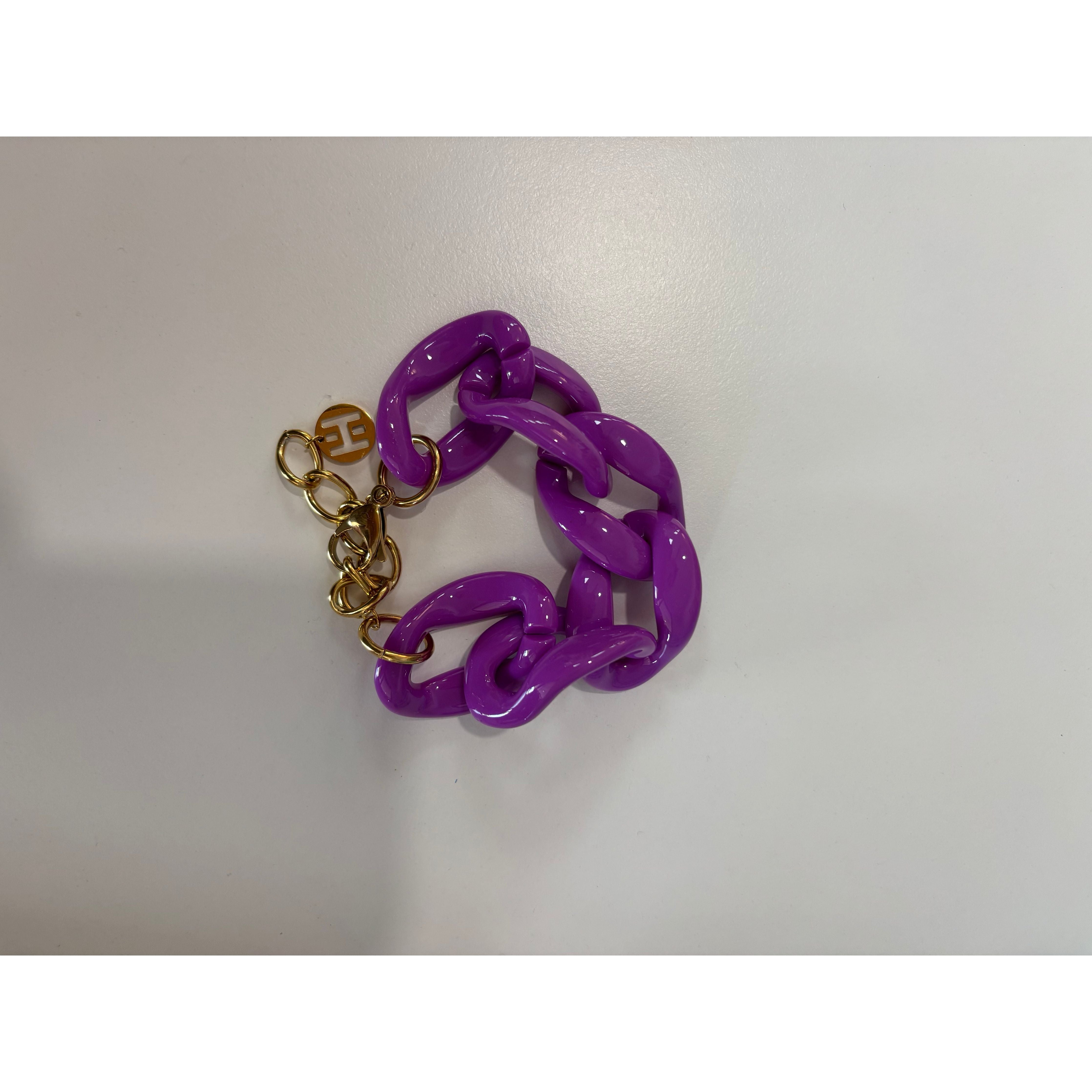 Light Weight Acrylic Chain Bracelet - Marj & Lizzie