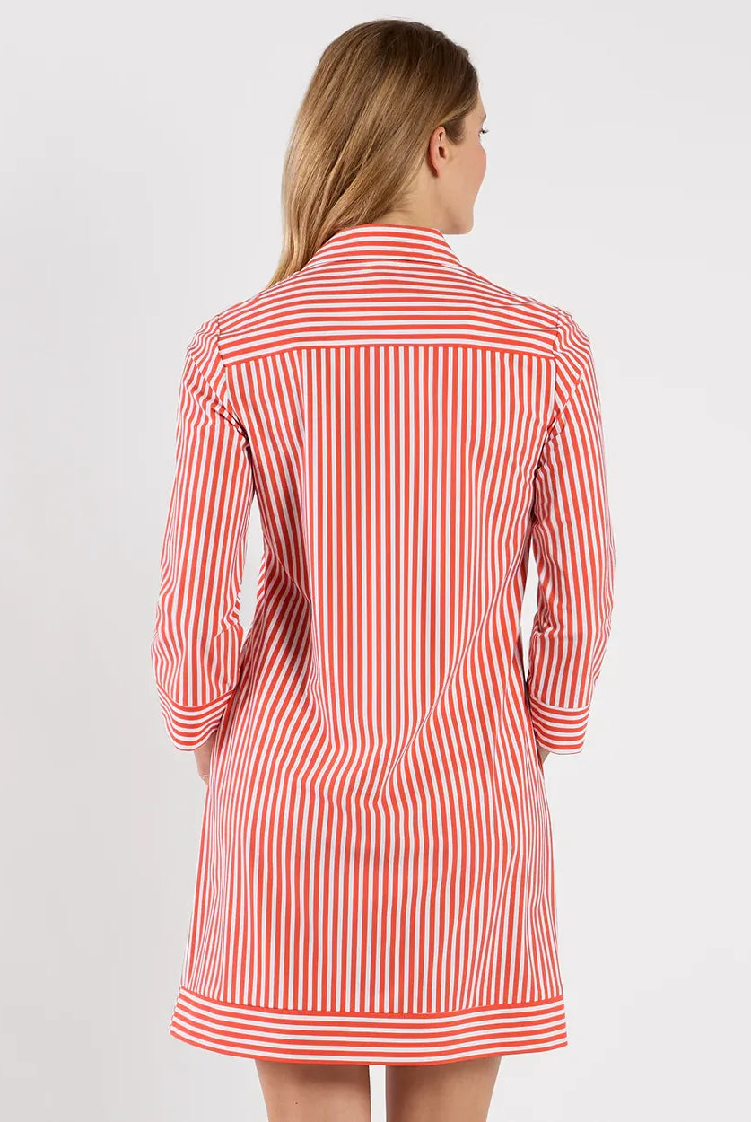 Jude Connelly Finley Dress in a stylish, flowy design with a vibrant pattern, perfect for casual or semi-formal occasions.
