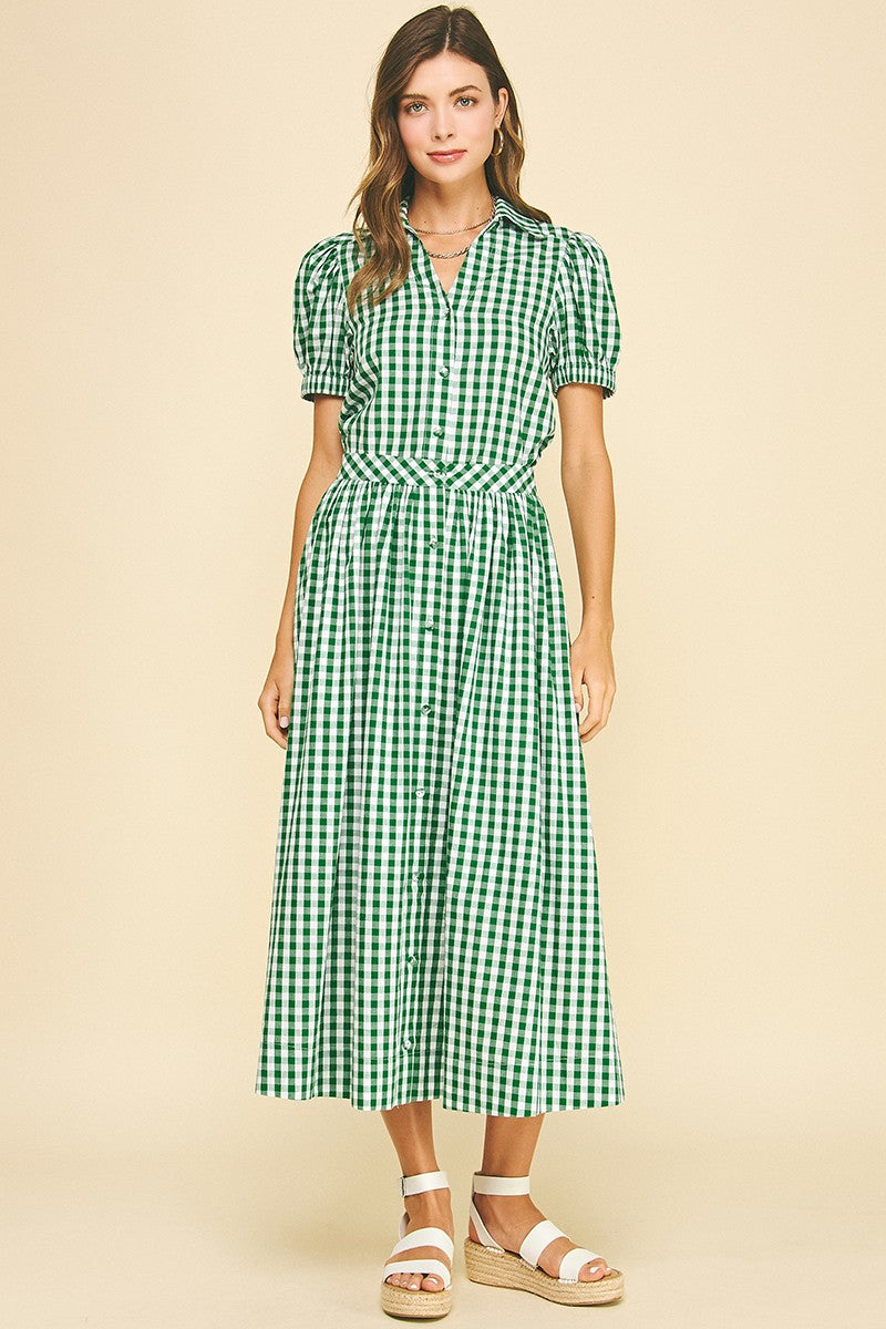 Jennifer Gingham Skirt - Marj & Lizzie