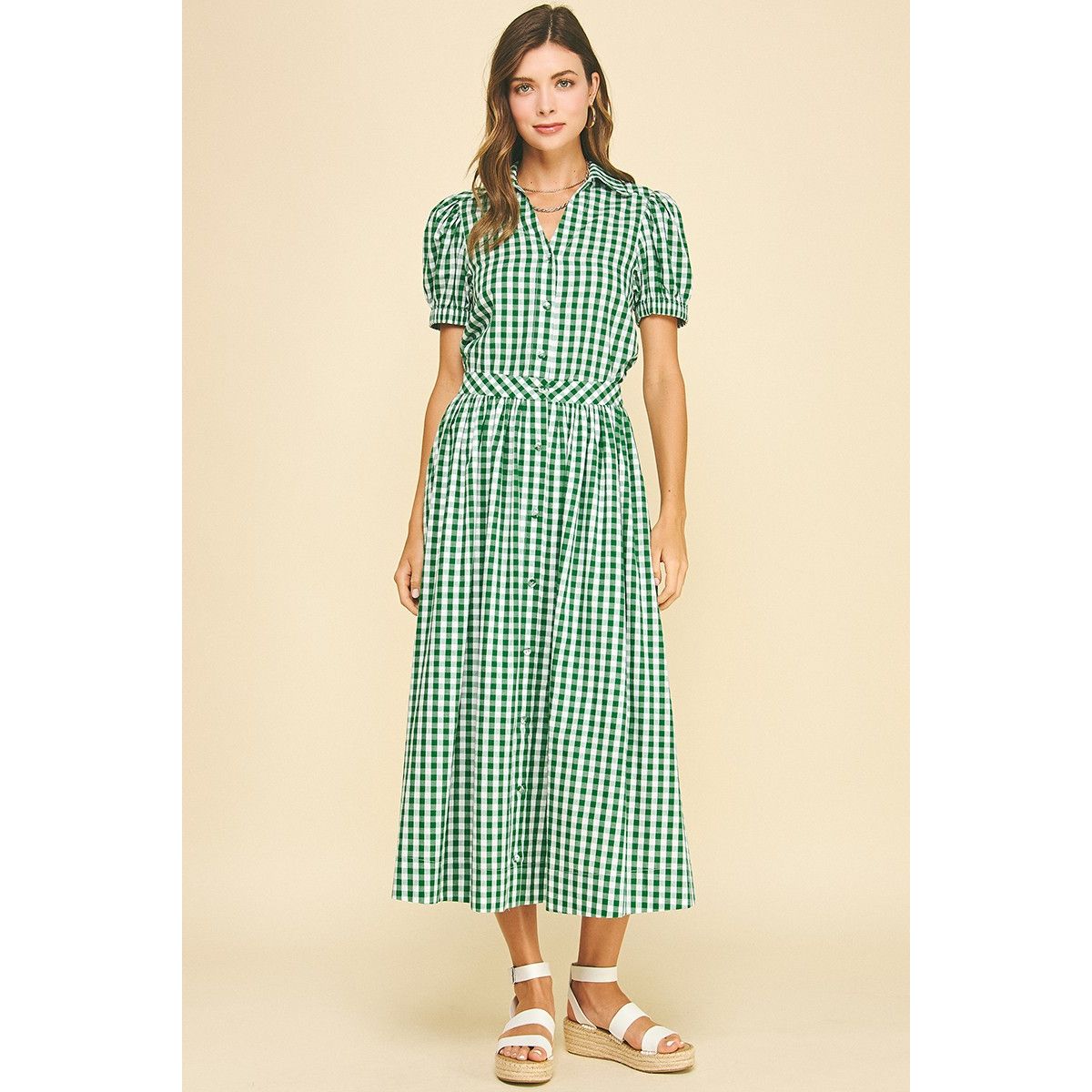 Jennifer Gingham Skirt - Marj & Lizzie