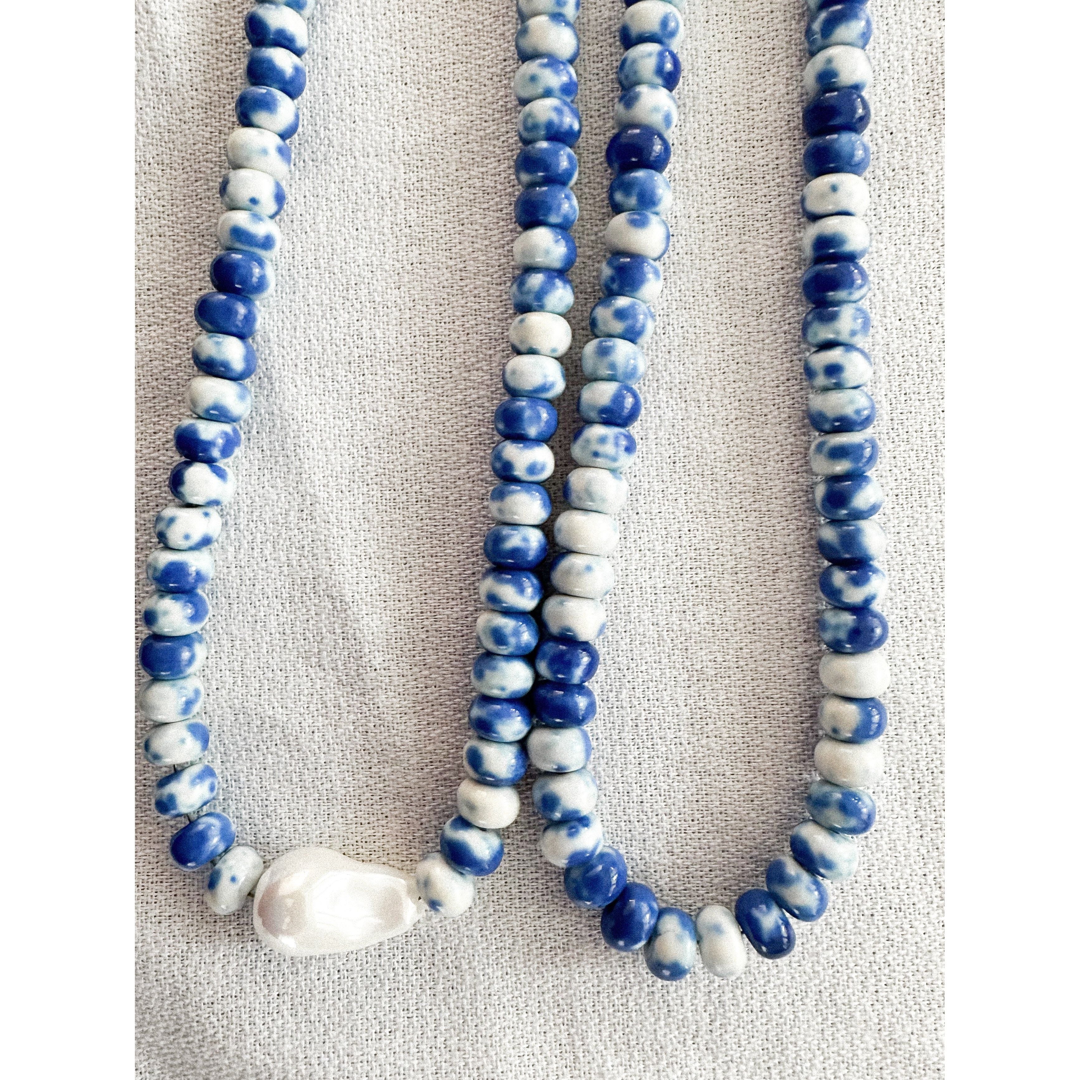 True Blue Necklace - Marj & Lizzie