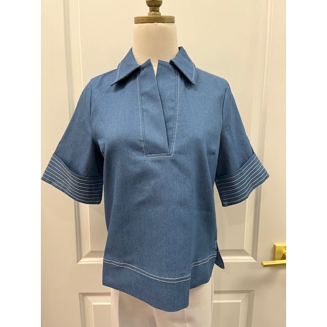 THML Hazel top denim style #THS1939