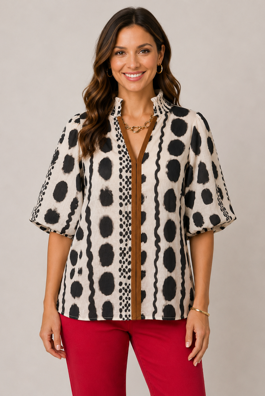 THML_Julia_Top_Silky_Geometric_Style_FTM3126-3 rayon nylon blend