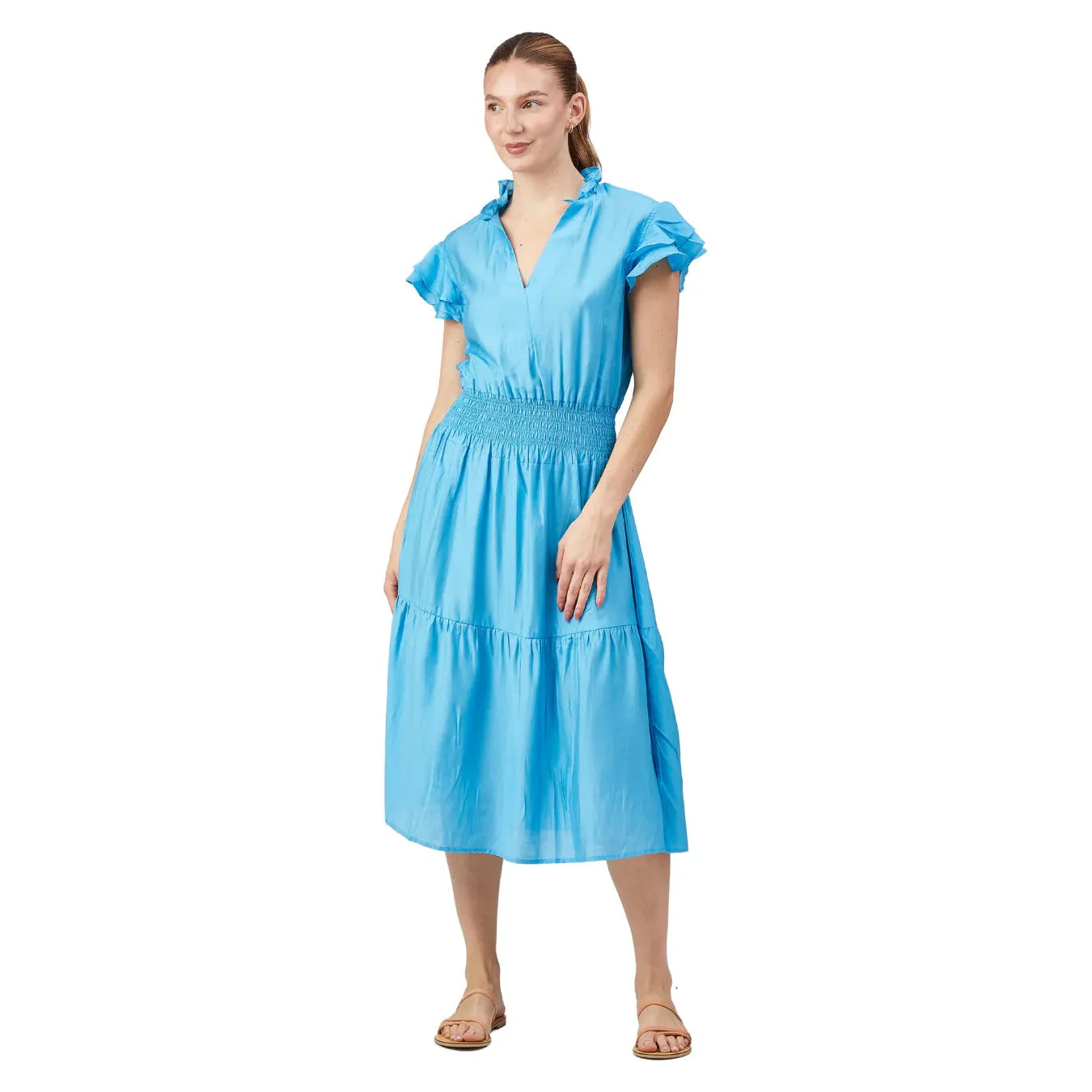 Charlie Dress Aqua - Marj & Lizzie