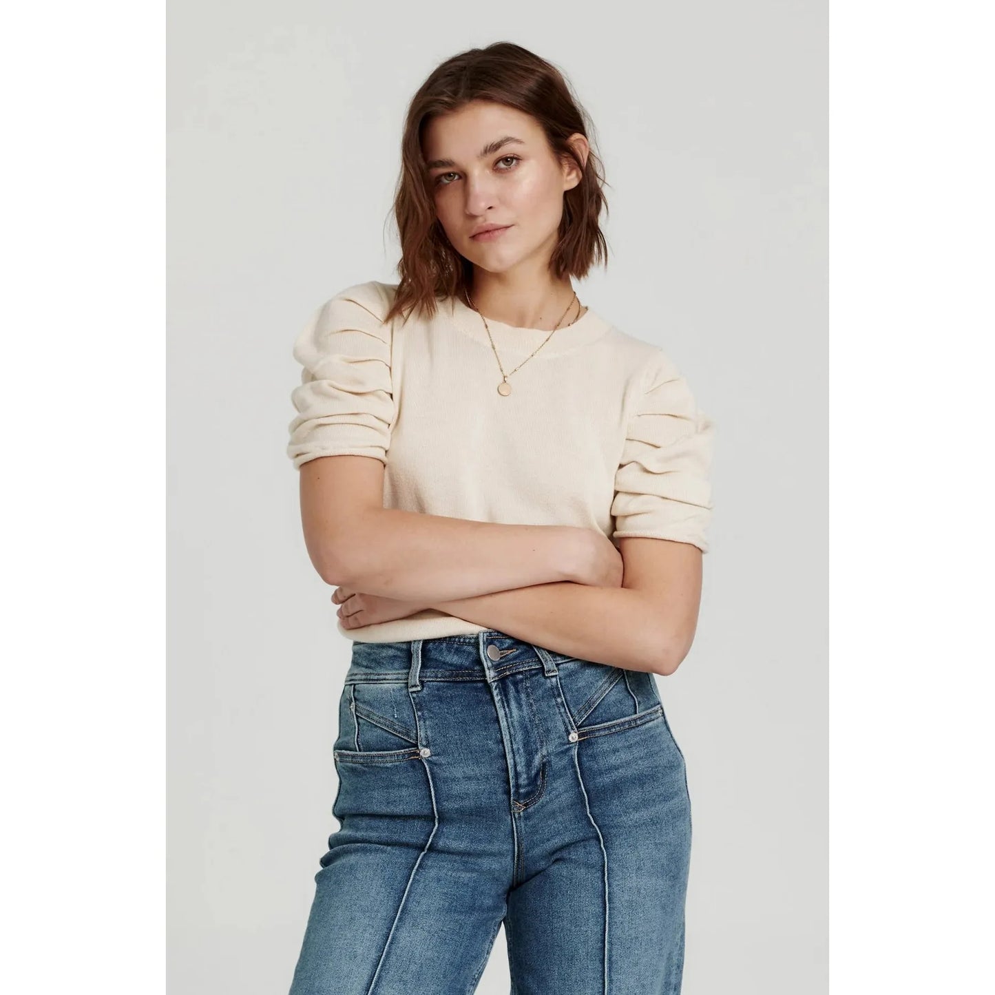 Nahla Top in Birch