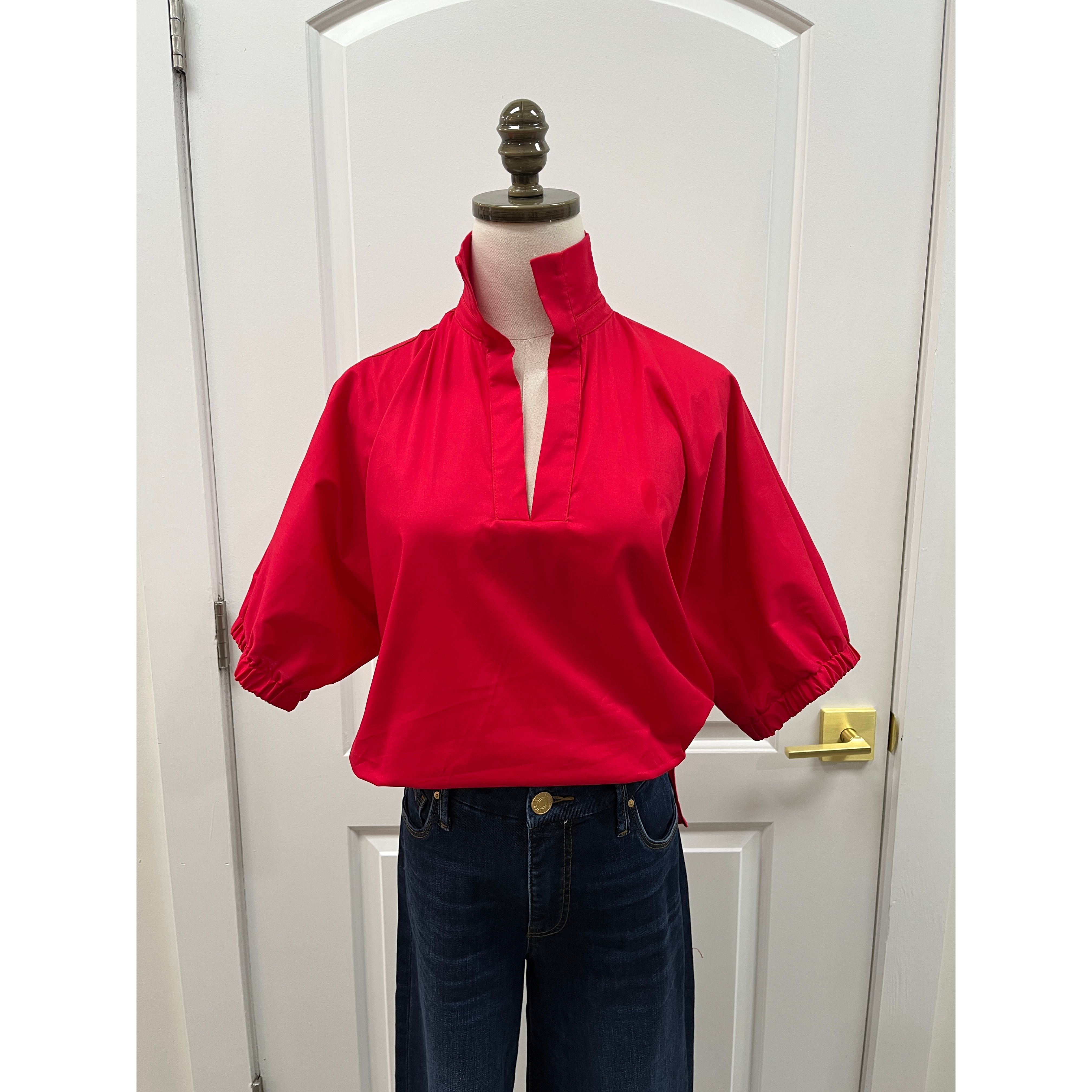 adriennesloanetop red