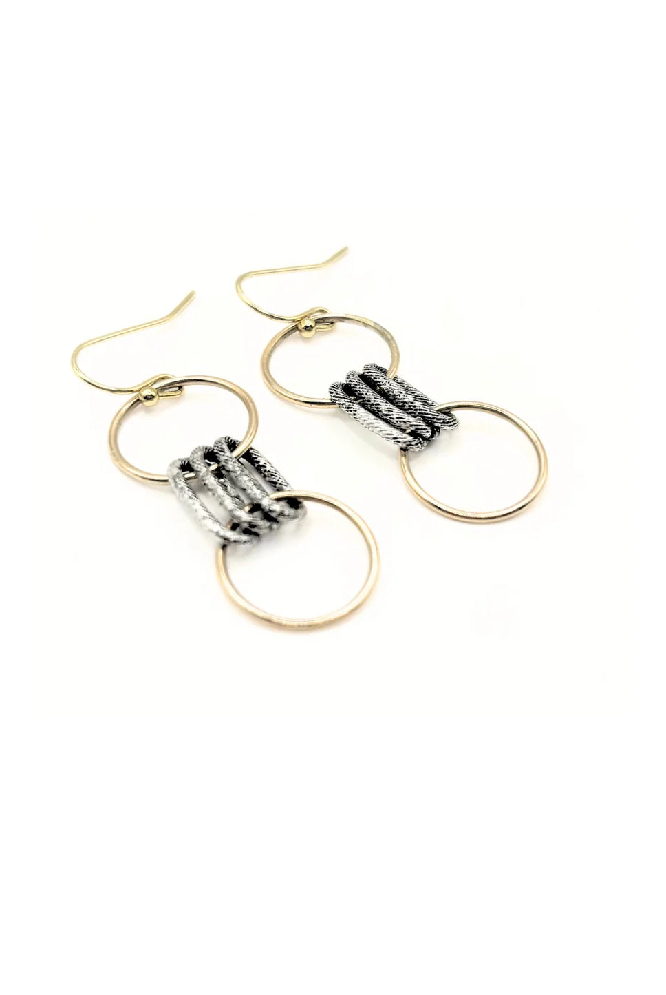 Allure Earring in Mixed Metal - Marj & Lizzie