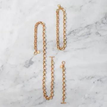 Bella Bracelet Brush Gold - Marj & Lizzie