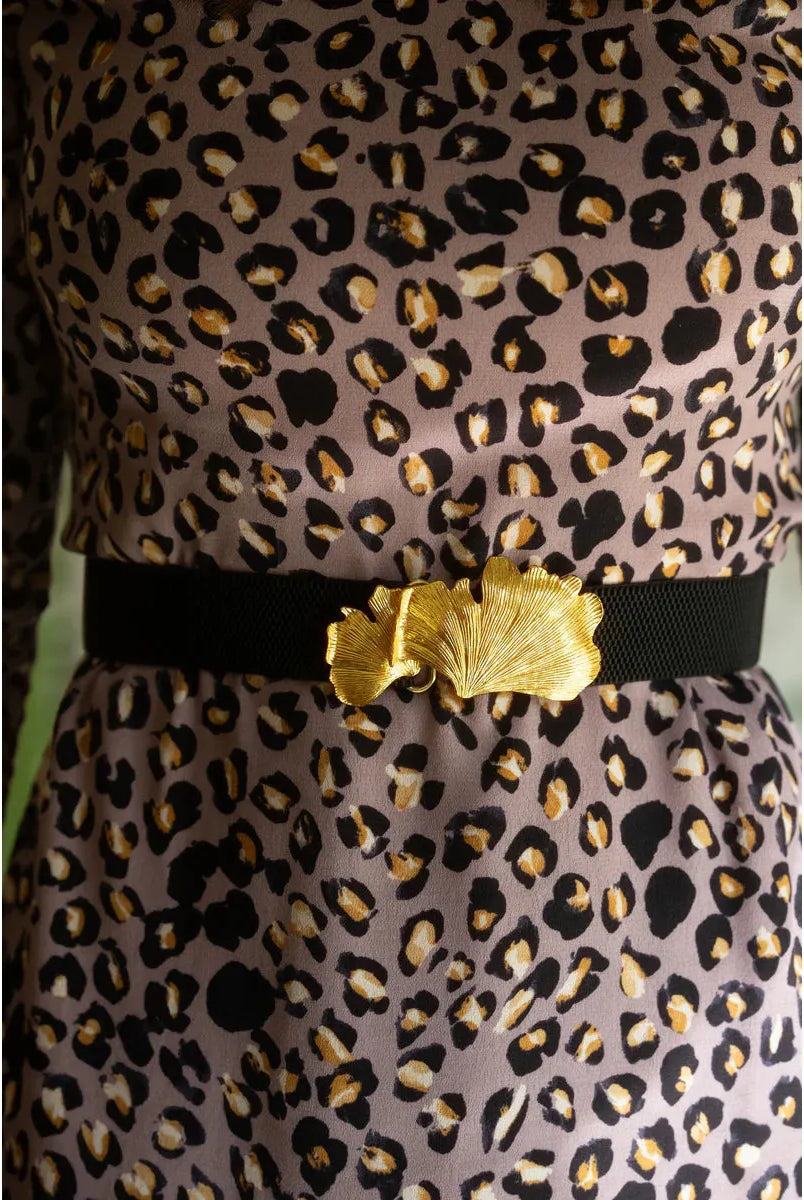 Black Garland Band accessory by Garland Bags, featuring a sleek black band with a stylish and minimalist design.
