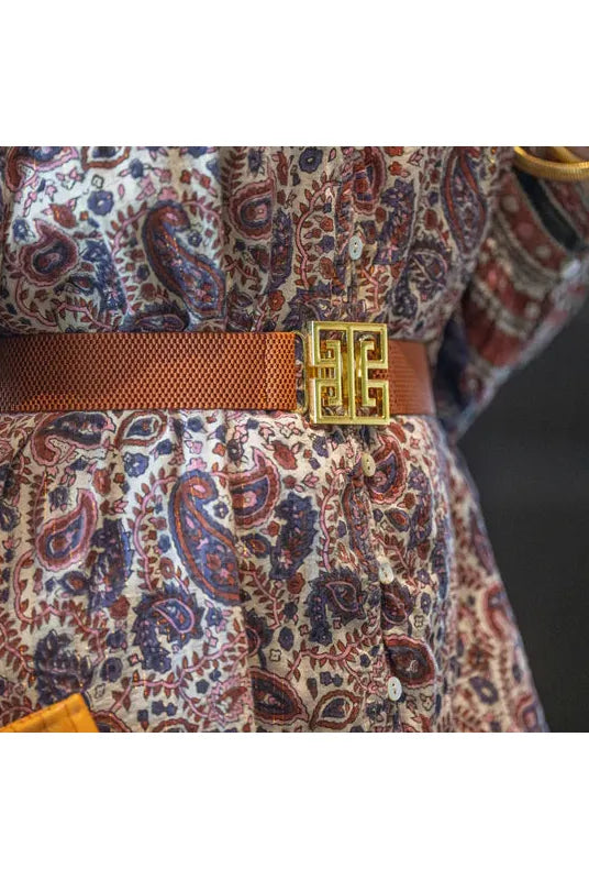 Bronze Garland Band accessory by Marj & Lizzie featuring a stylish, handcrafted bronze design on a neutral background.