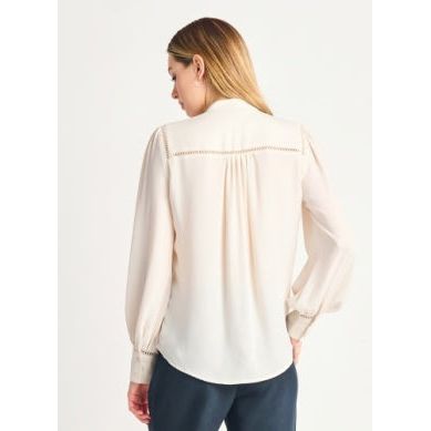 Jane Crochet Insert Blouse