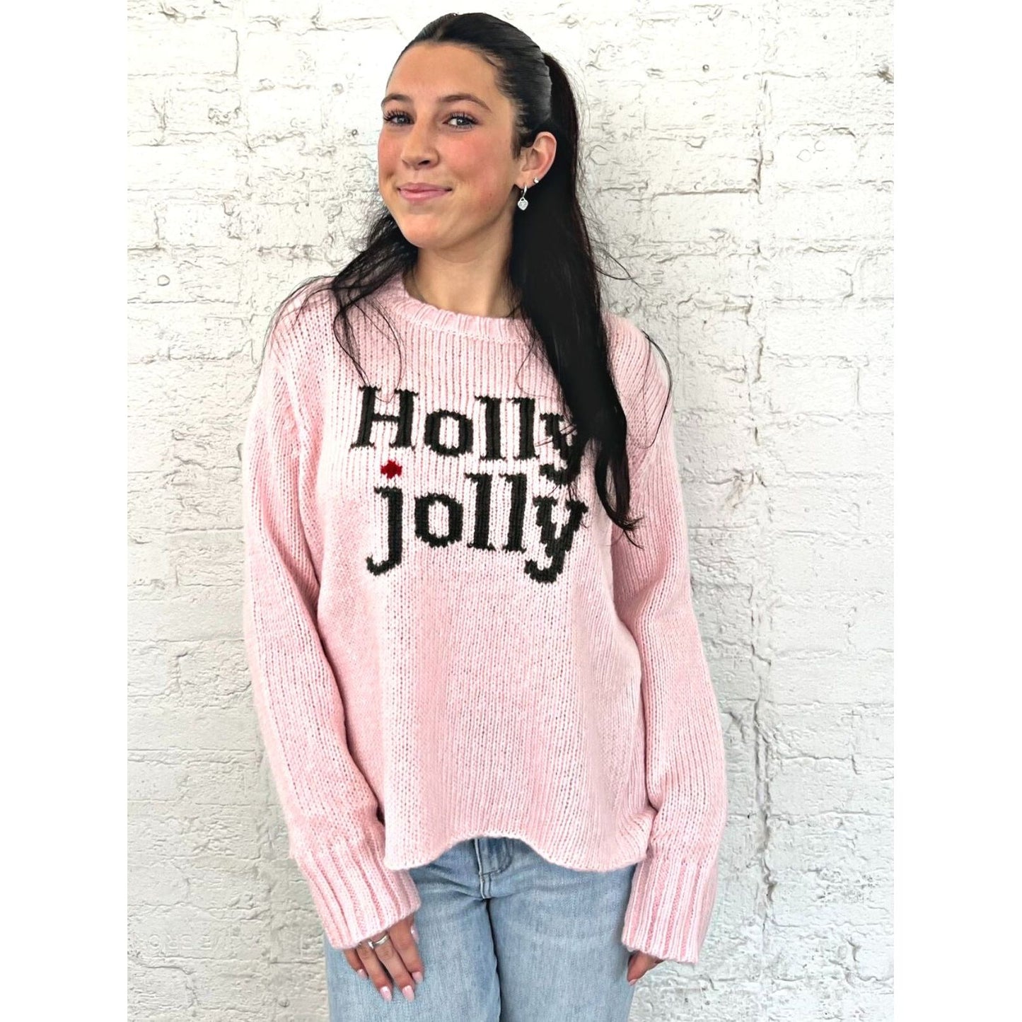 Holly Jolly Crew Sweater