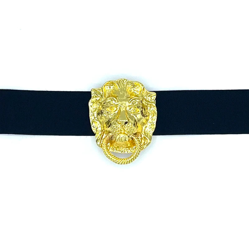 Lion Door Knocker Belt Buckle