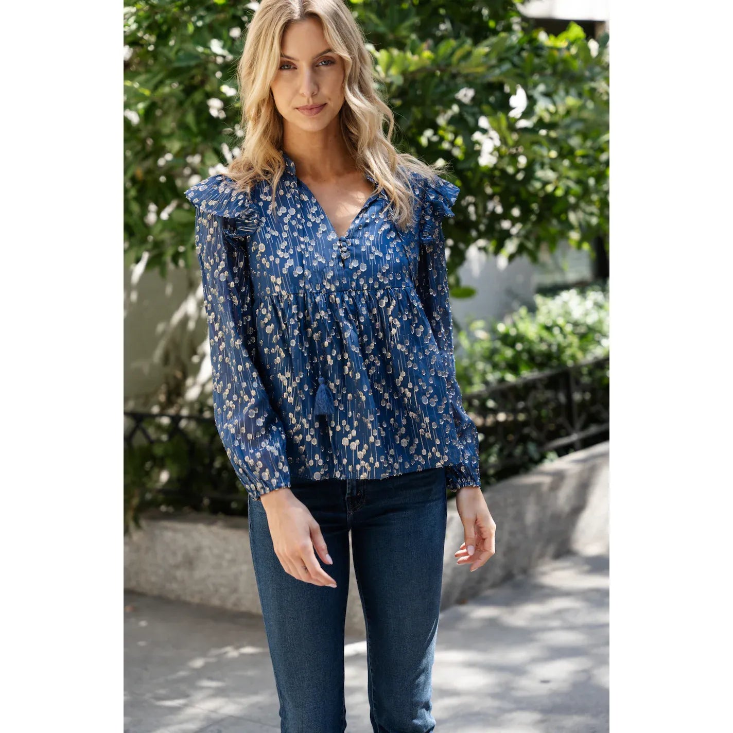 navypeonylurexrufflefronttopwithtasselssailtosablenancy