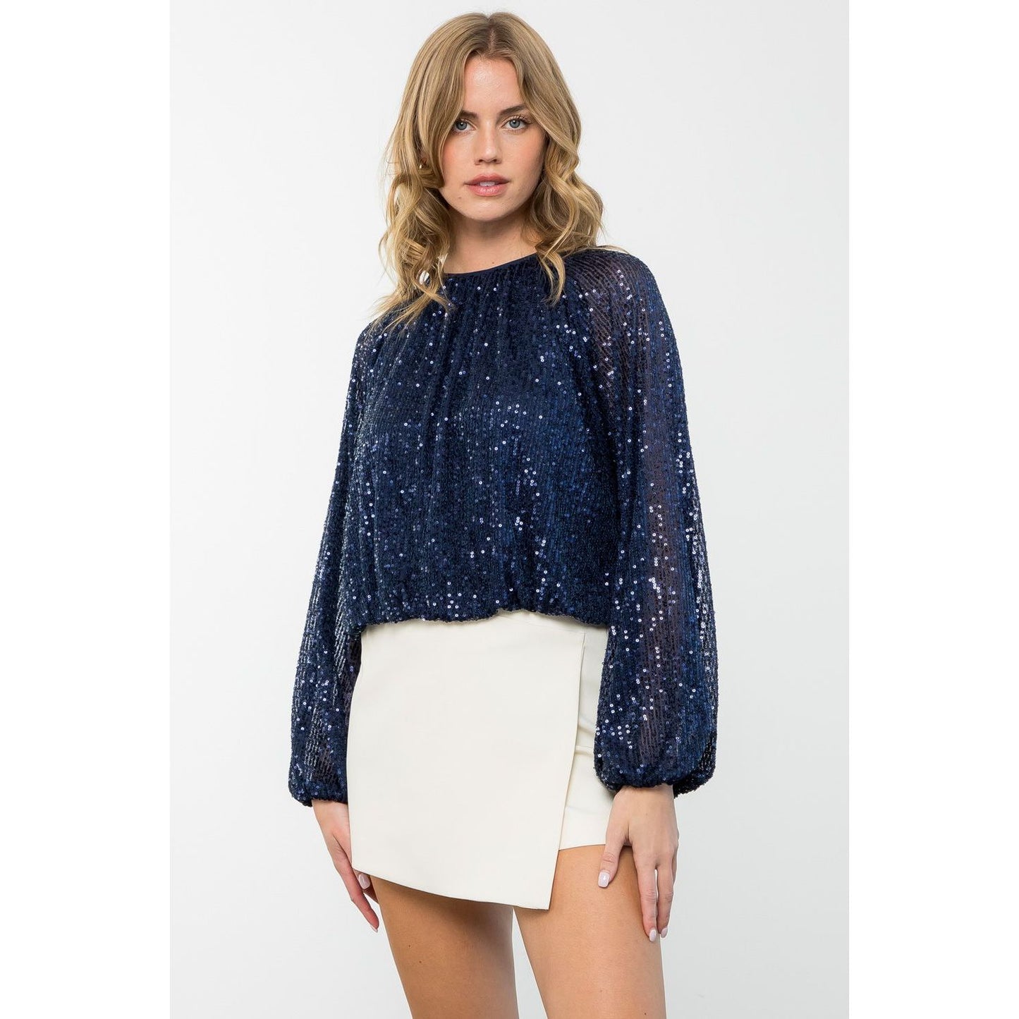 Cindy Sequin Top