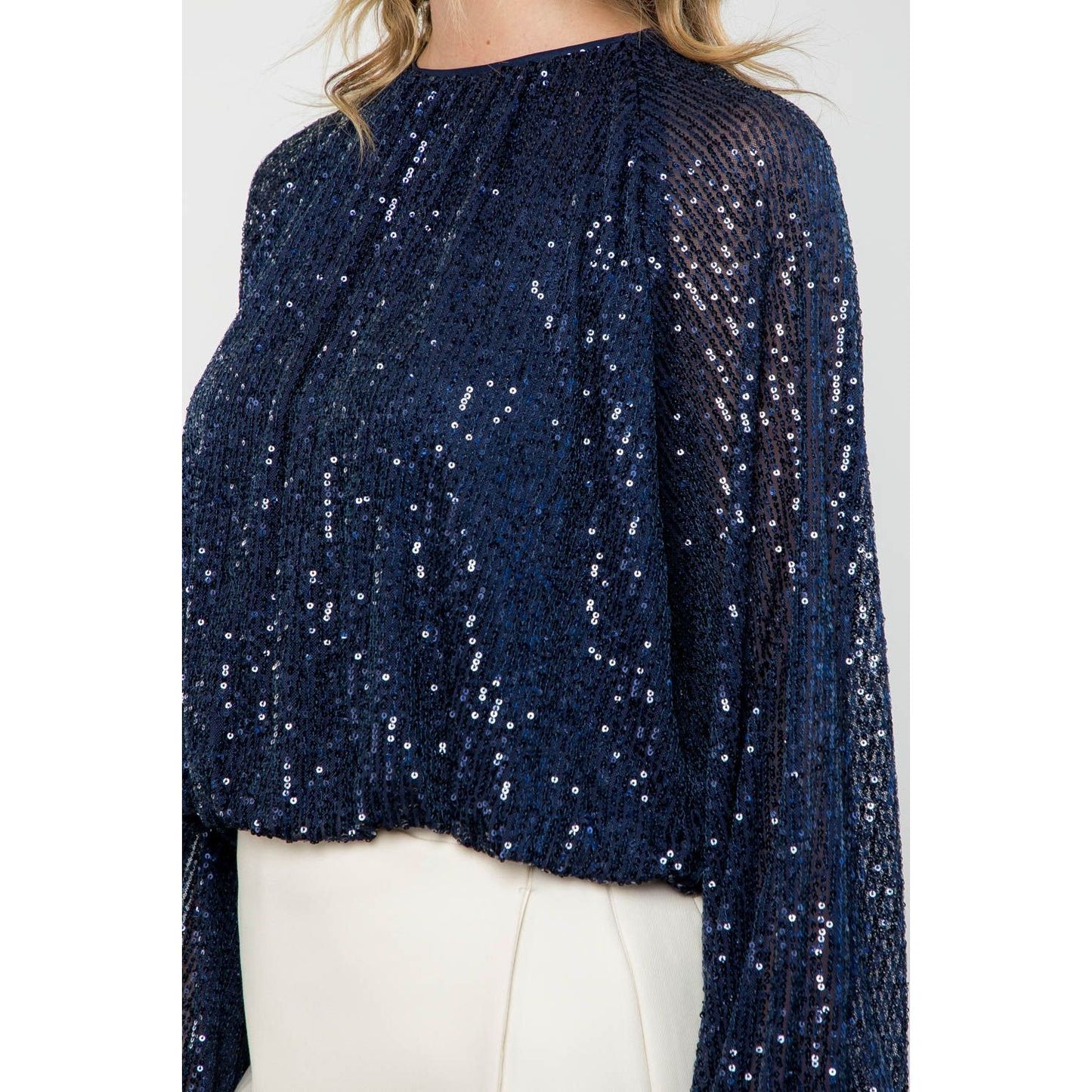 Cindy Sequin Top