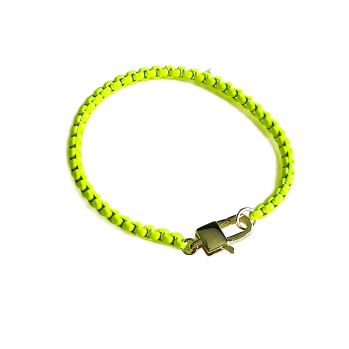 colorulchainbraceletneonchainbracelet