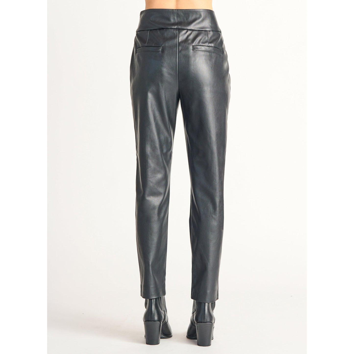 Lisa Slim Faux Leather Pant