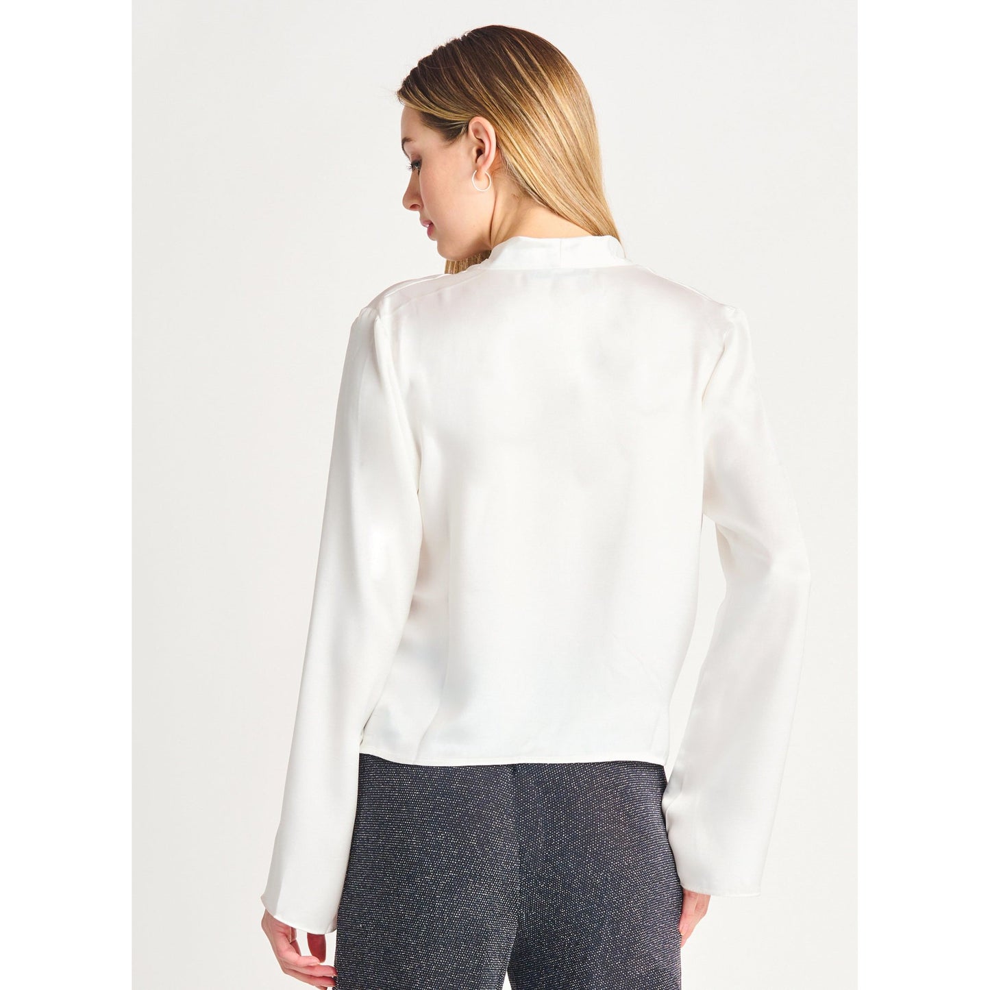The Kim Satin Top