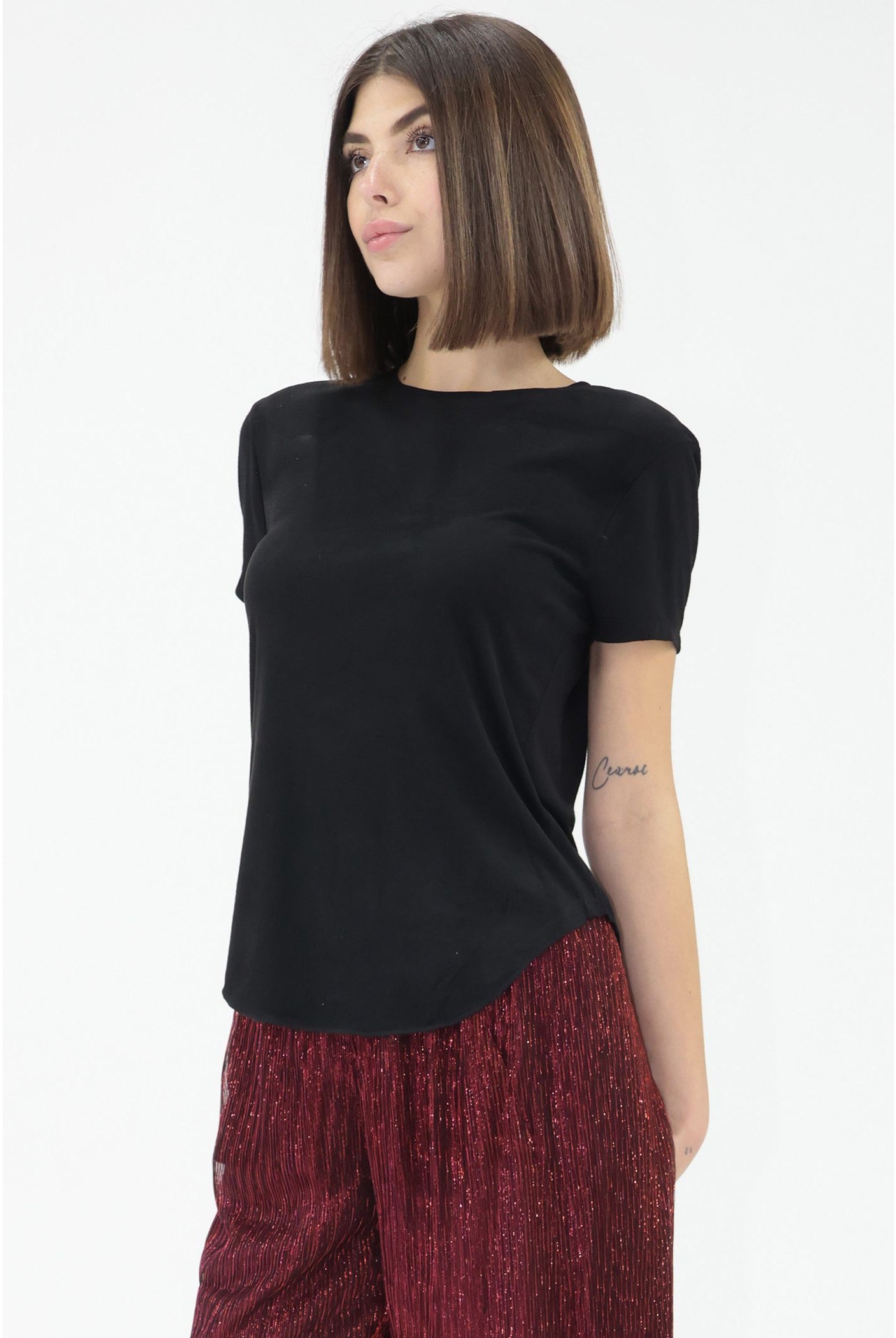 Elaina Top Black - Marj & Lizzie