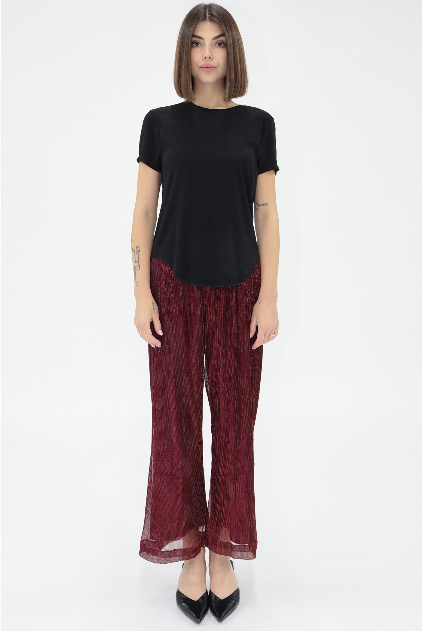 Elaina Top Black - Marj & Lizzie