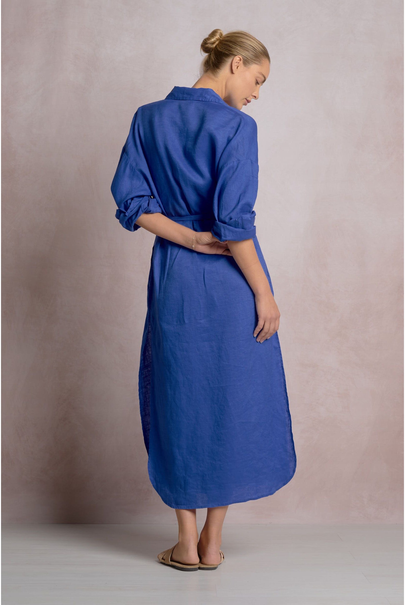 Elan Avereigh dress in a stylish, flowing design with a soft fabric, featuring a fitted bodice and elegant skirt.
