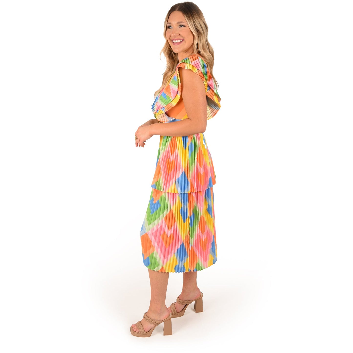Chloe Dress in Geo