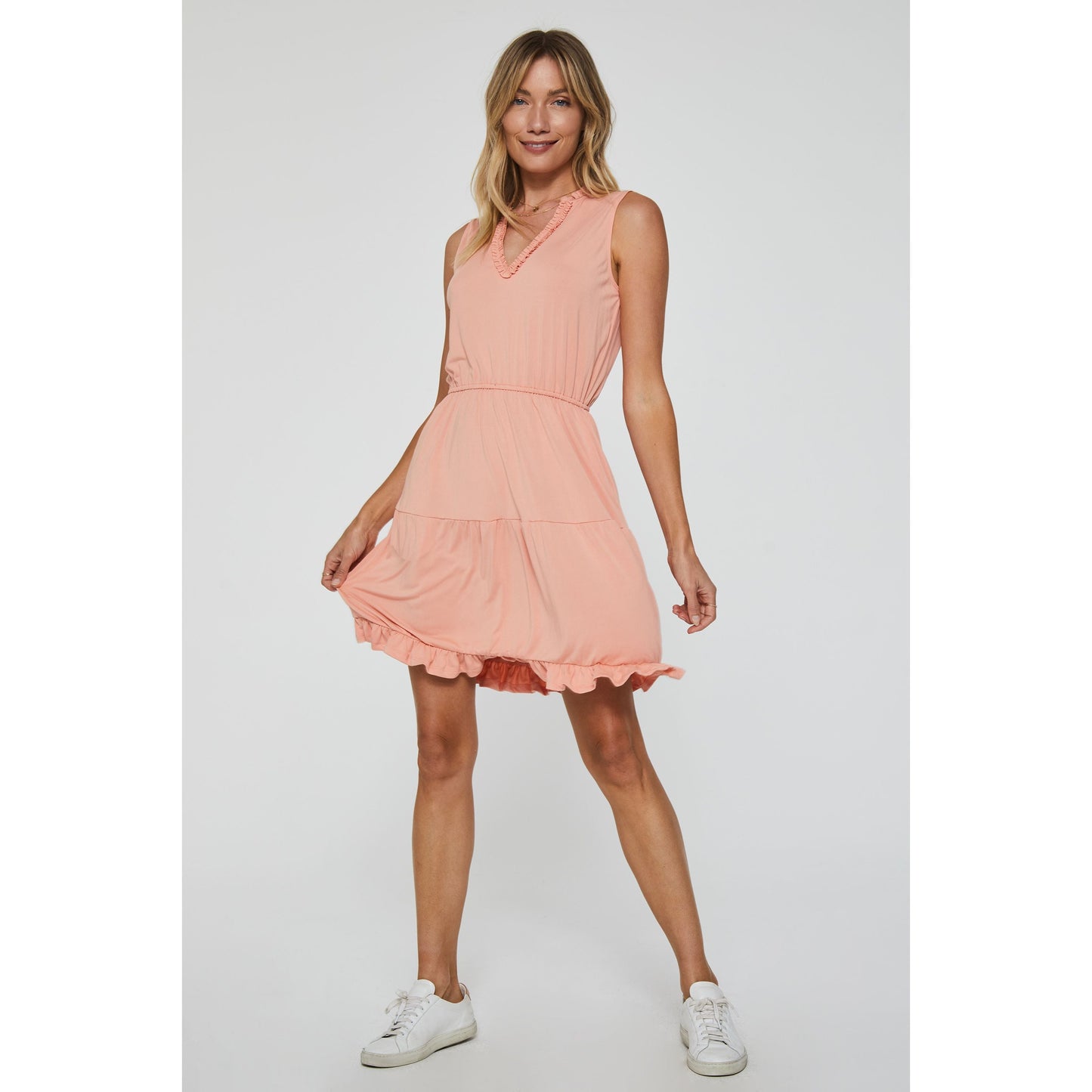 Delilah Dress in Sorbet