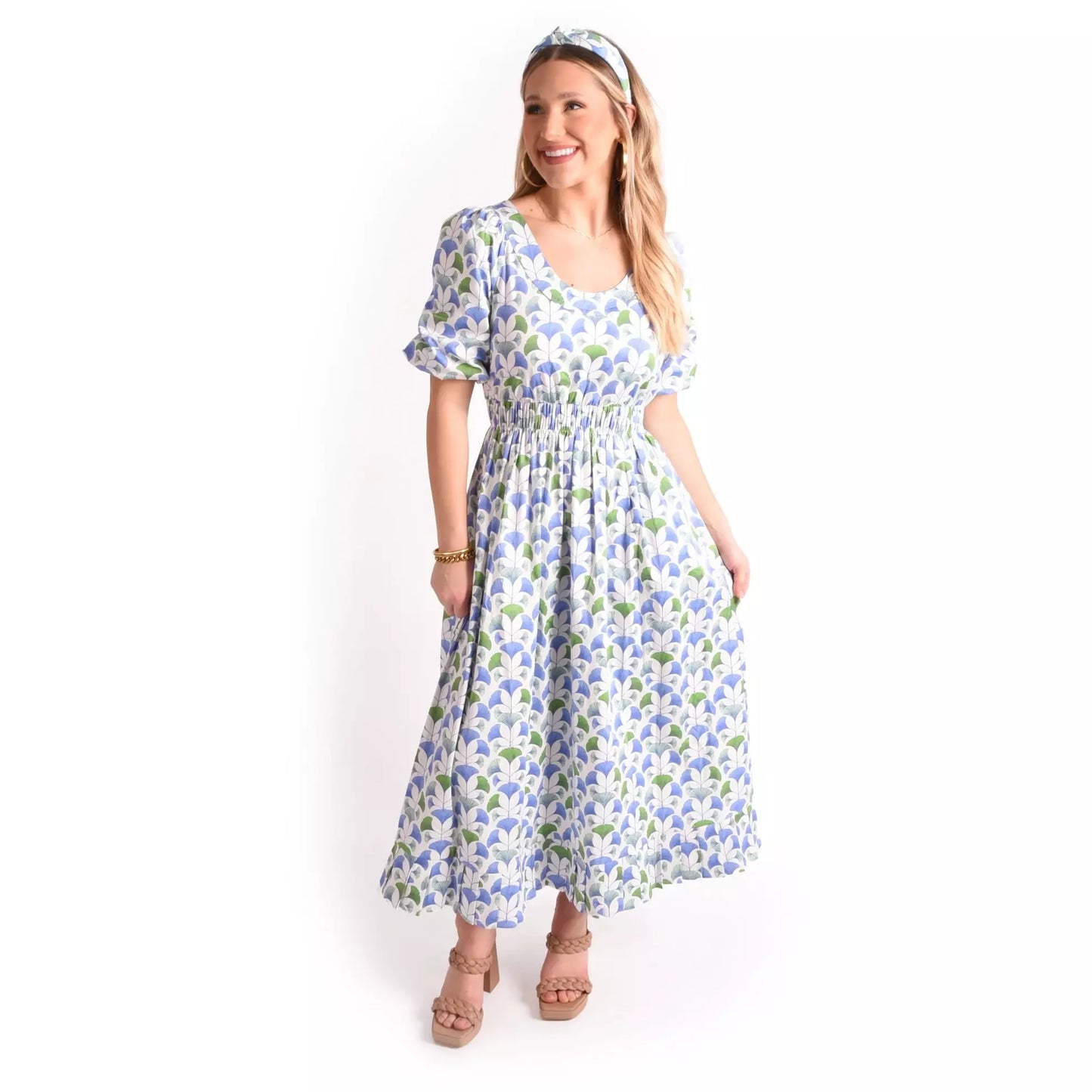 Darby Dress Maiden Trellis