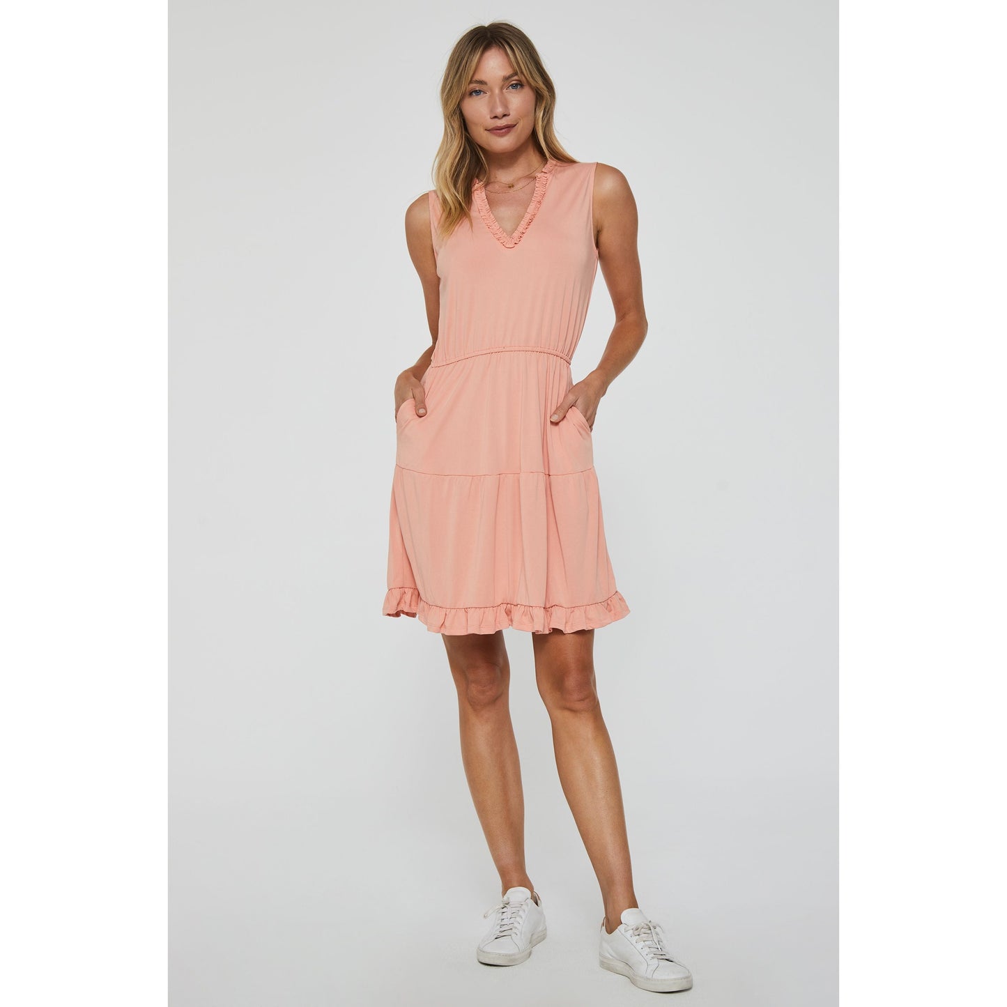 Delilah Dress in Sorbet