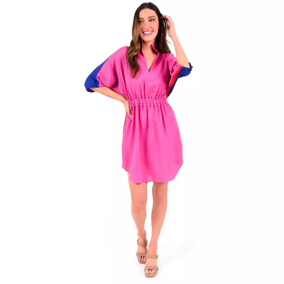 Palmer Dress in Colorblock