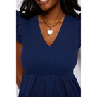 Melanie, necklace, gold, Sail to Sable, jewelry, mother of pearl, pink
