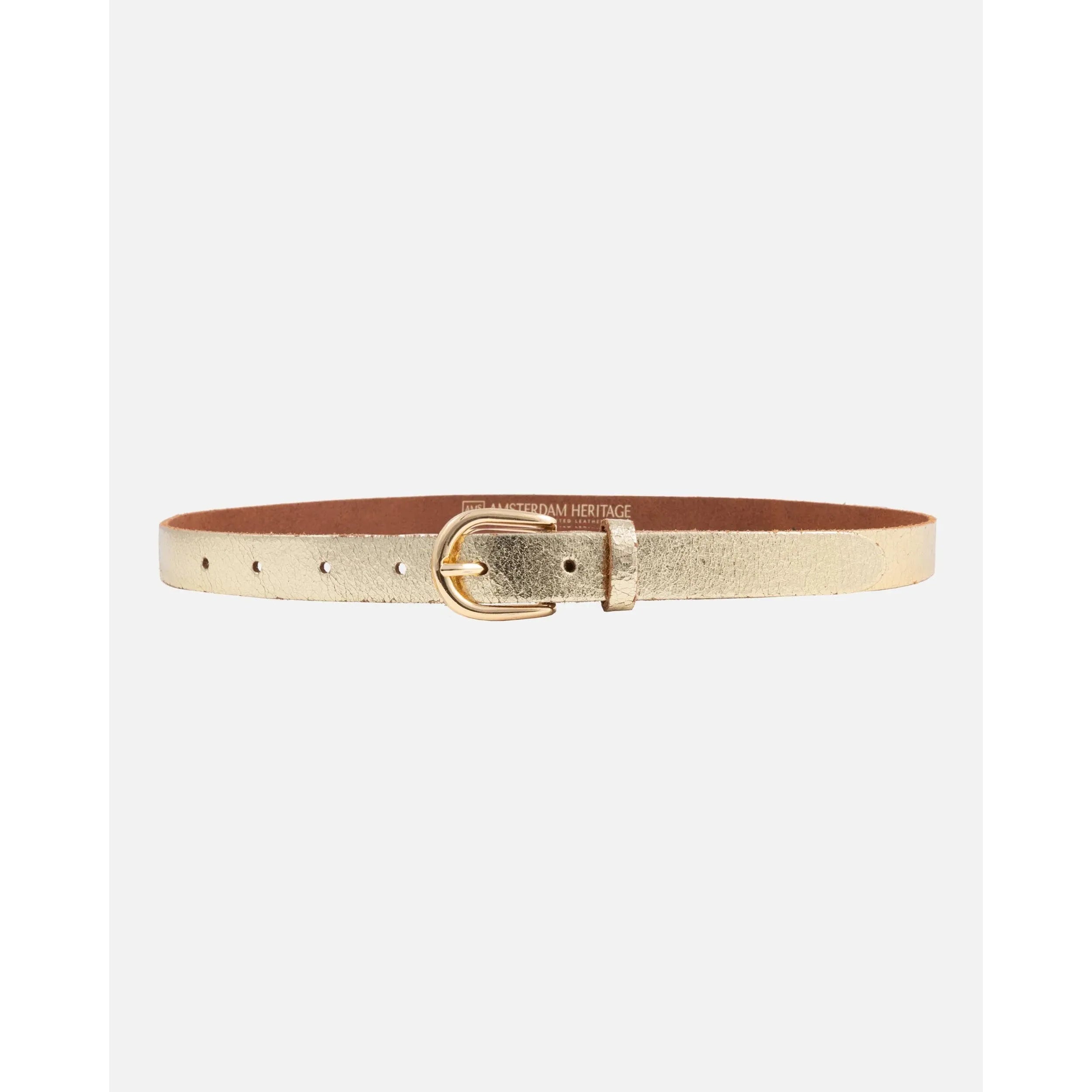 Eva Gold Metallic Belt - Marj & Lizzie