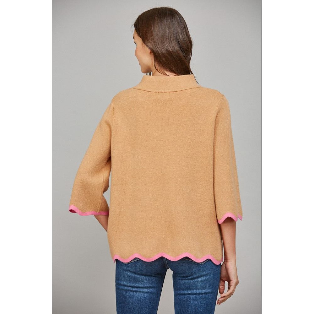 Phoebe Sweater Camel - Marj & Lizzie
