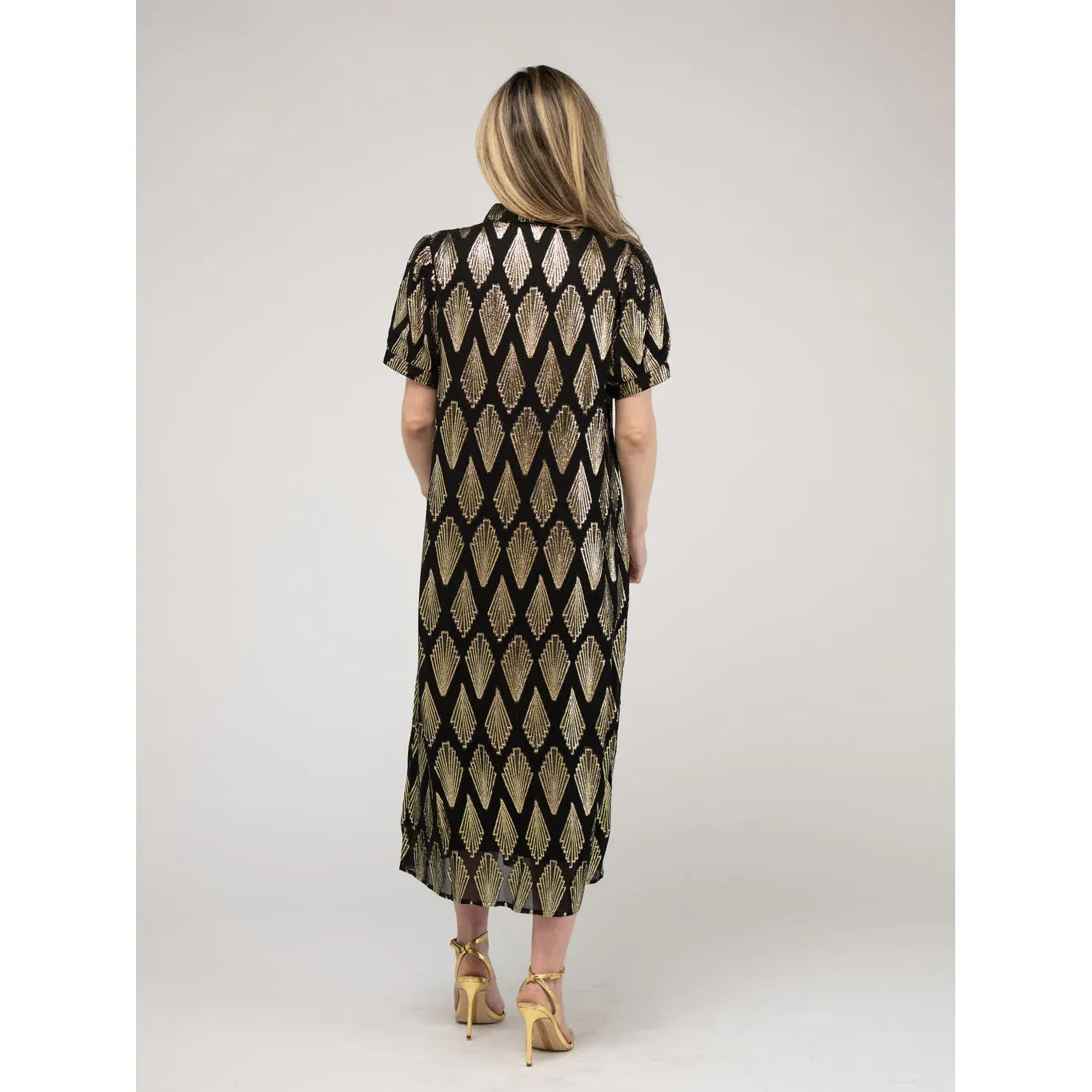 Kris Dress Deco Black - Marj & Lizzie