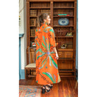 Estate Orange Dress - Marj & Lizzie